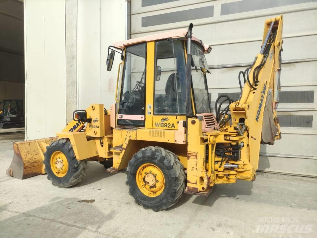 Komatsu WB 92 A 反鏟裝載機