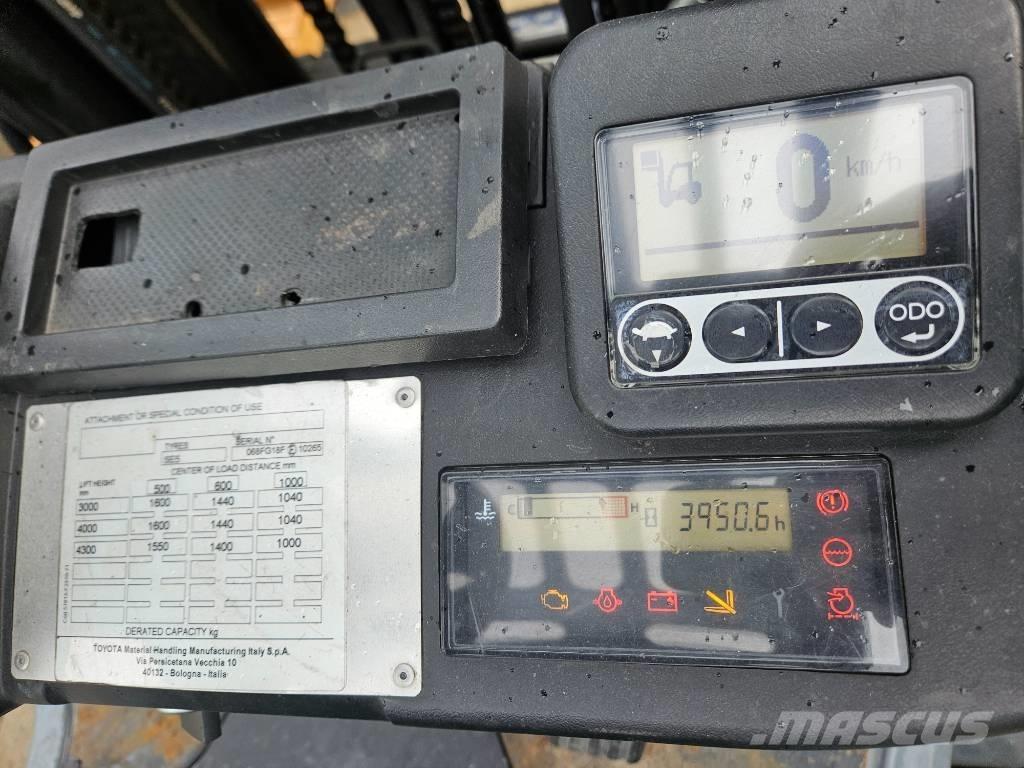 Toyota 8FGF18F 液化石油氣LPG卡車