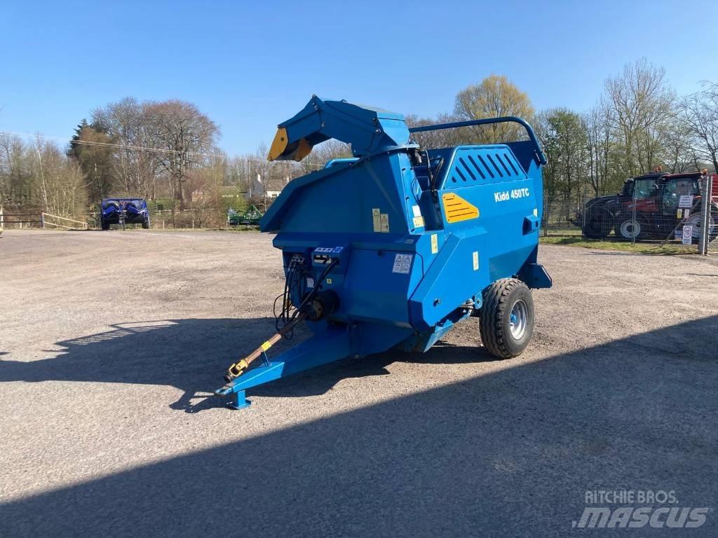  KIDD 450 TC 草捆撕碎機、切割機、拆袋機