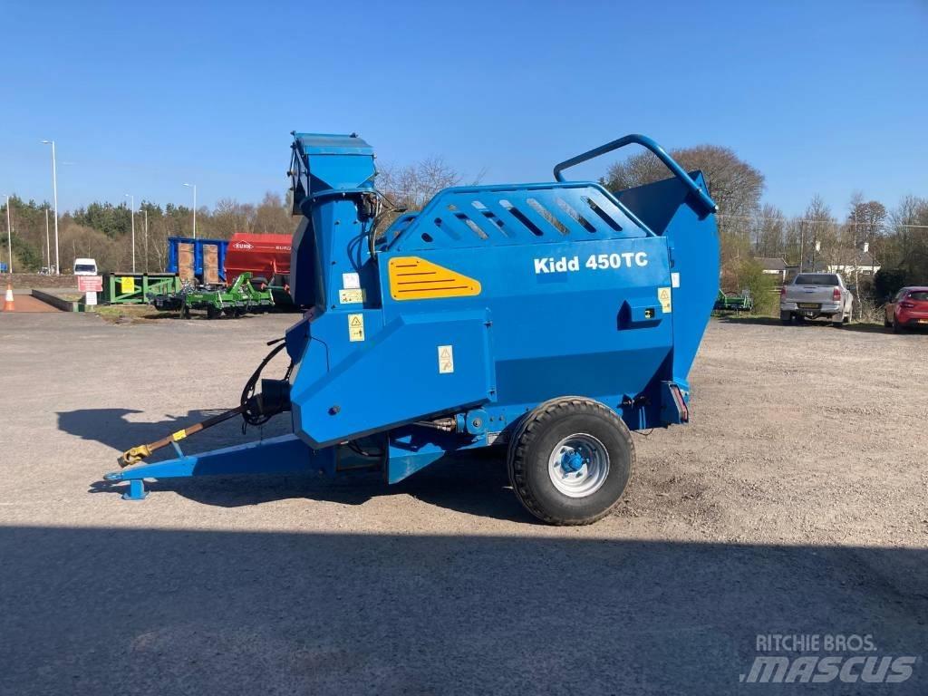  KIDD 450 TC 草捆撕碎機、切割機、拆袋機