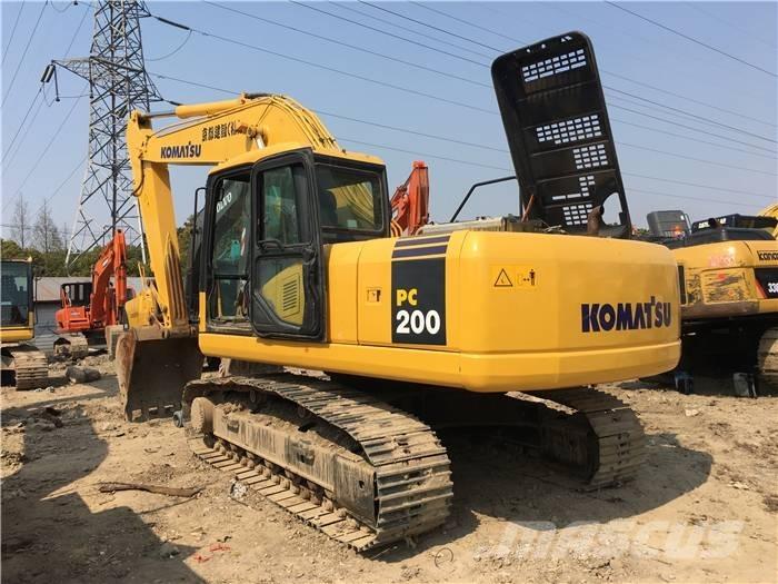 Komatsu PC 200-7 履帶式 挖土機/掘鑿機/挖掘機