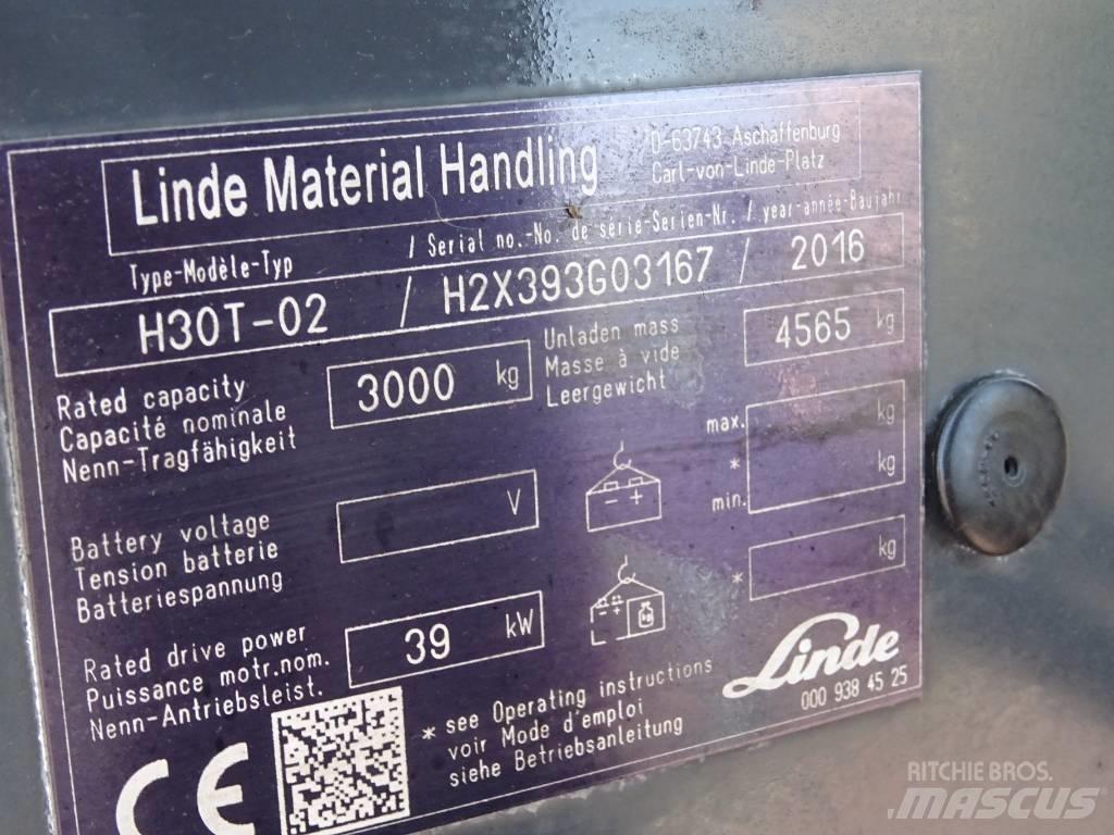 Linde H30T-02 液化石油氣LPG卡車