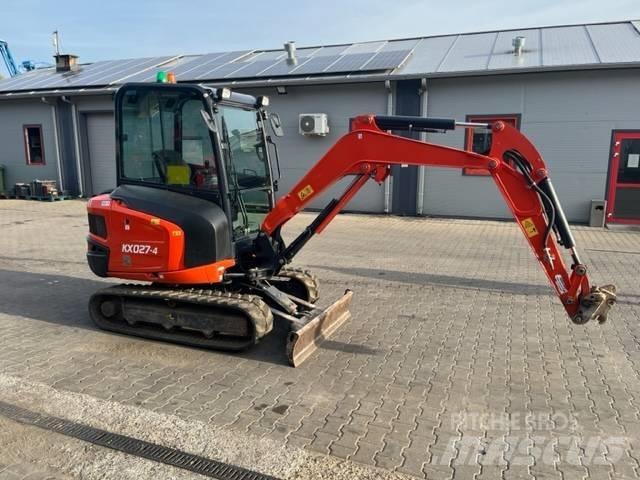 Kubota KX 027 小型挖土機/掘鑿機<7t(小型挖掘機)