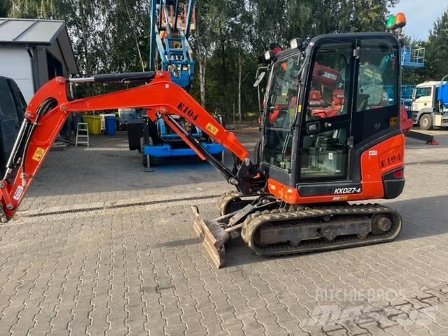 Kubota KX 027 小型挖土機/掘鑿機<7t(小型挖掘機)