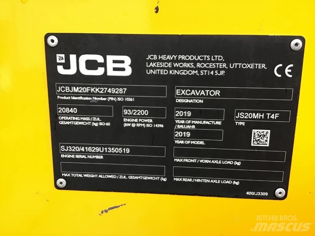 JCB JS 20 MH 廢棄物/工業用操作車