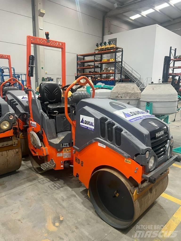 Hamm HD 8 VV 雙輪滾壓機