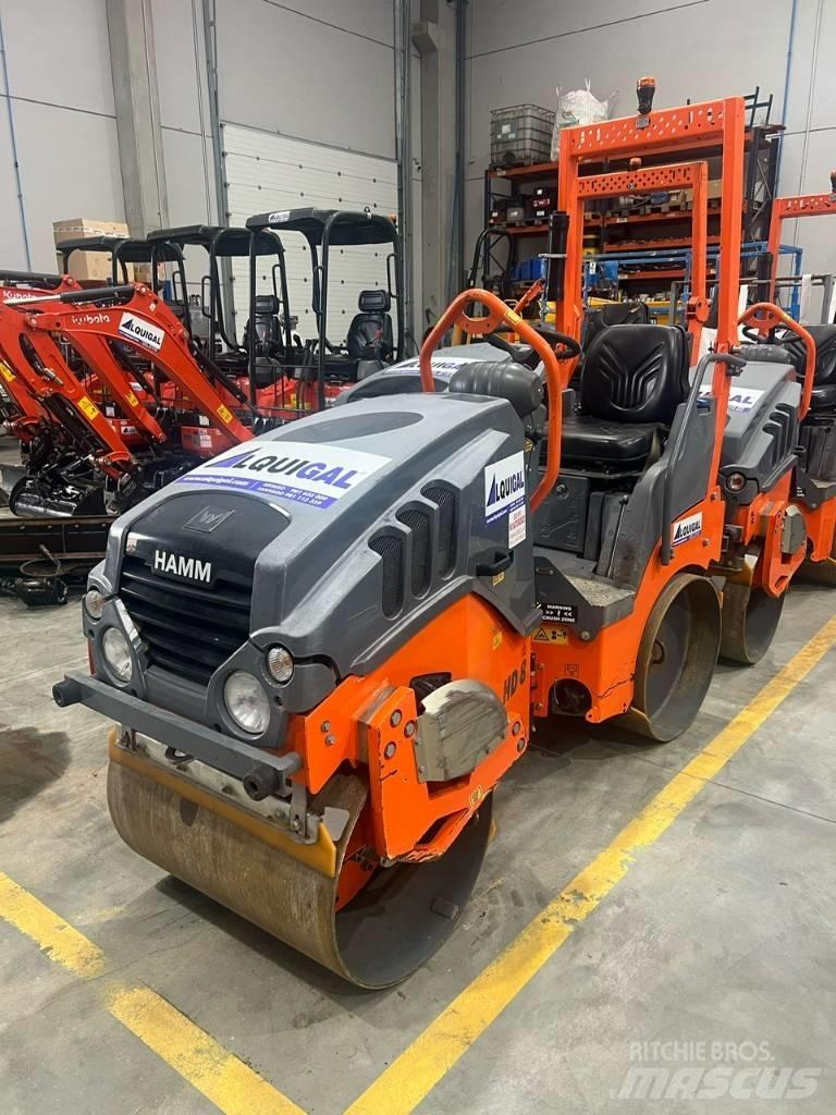 Hamm HD 8 VV 雙輪滾壓機