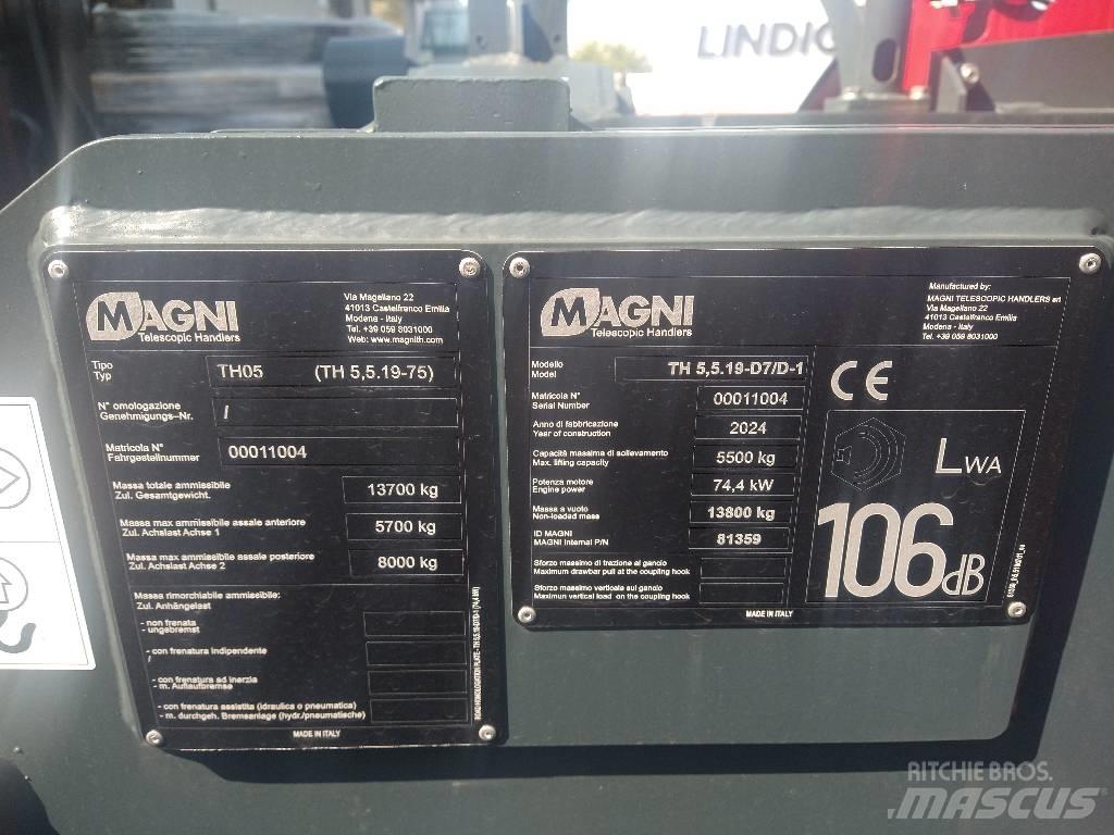 Magni TH 5.5 19 P 伸縮臂操作車