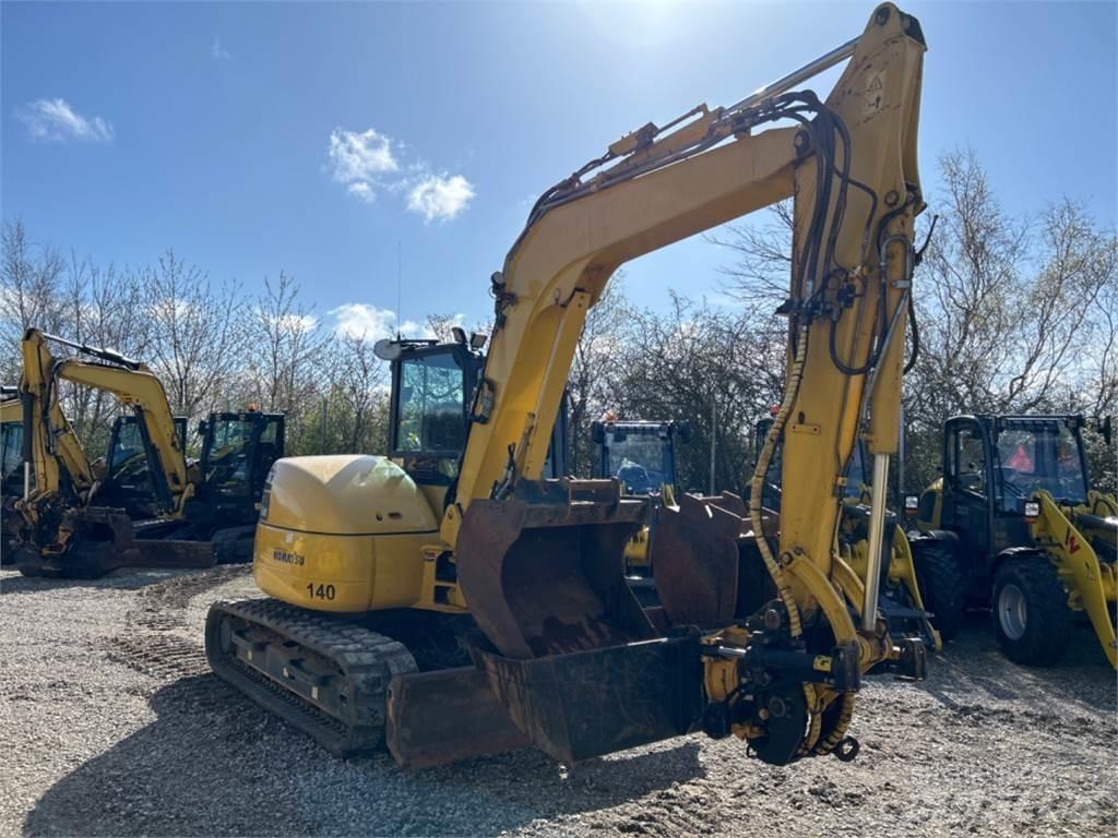 Komatsu PC80 MR 中型挖土機/掘鑿機/挖掘機 7t-12t