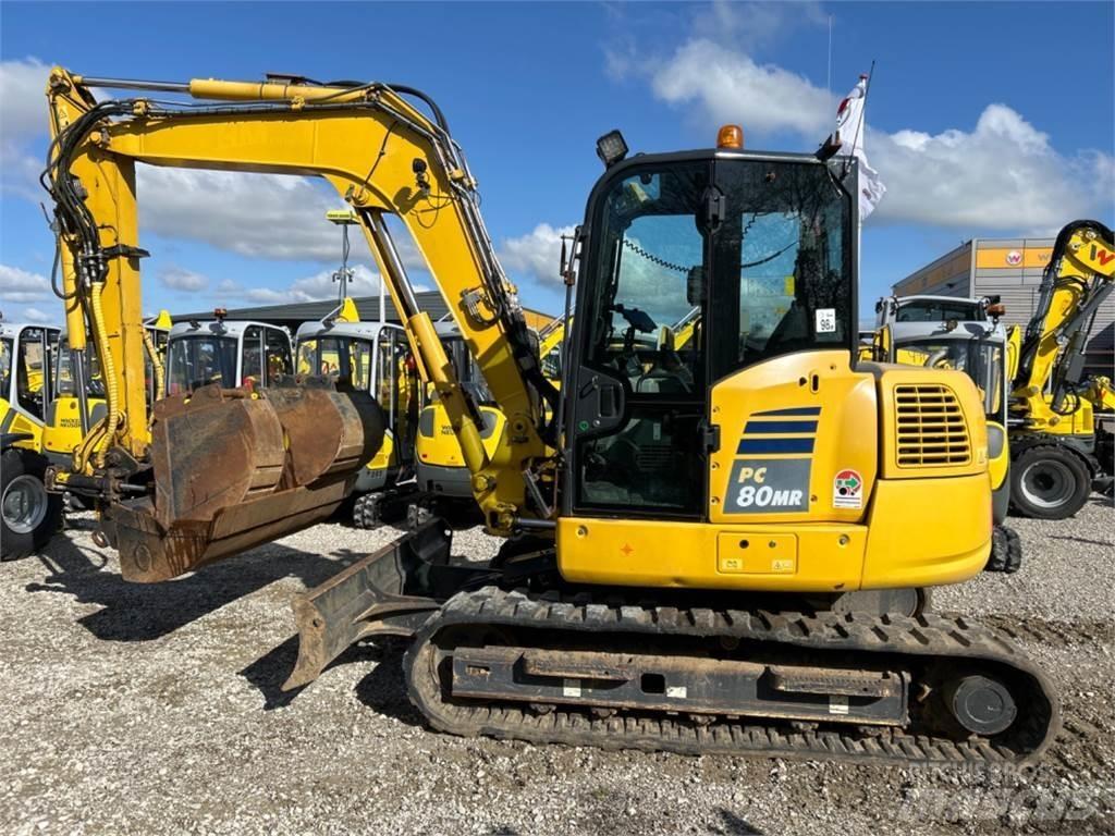 Komatsu PC80 MR 中型挖土機/掘鑿機/挖掘機 7t-12t
