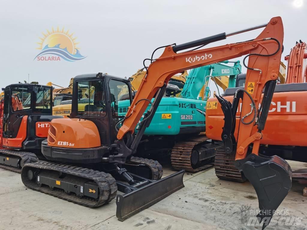Kubota KX 161-3 小型挖土機/掘鑿機<7t(小型挖掘機)