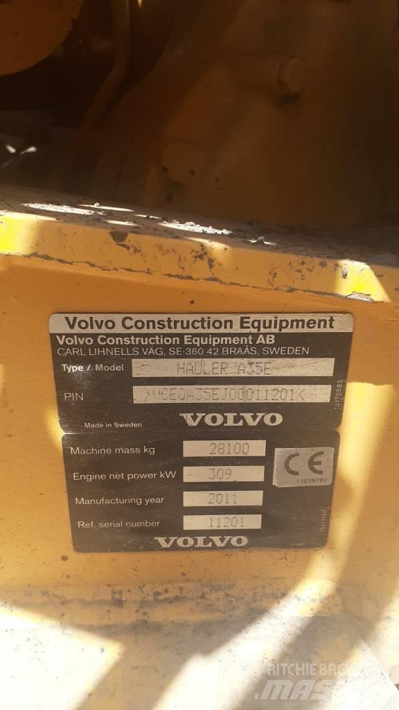 Volvo A 35 E 鉸接式起吊車