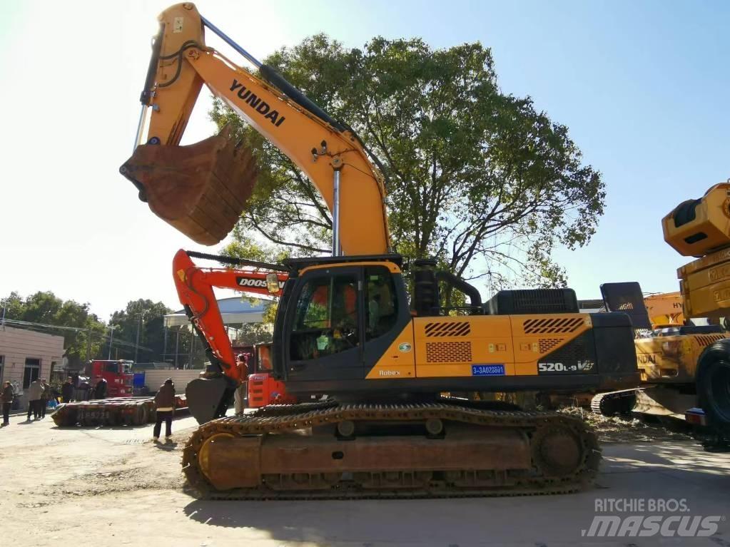 Hyundai 520lc-9vs 履帶式 挖土機/掘鑿機/挖掘機