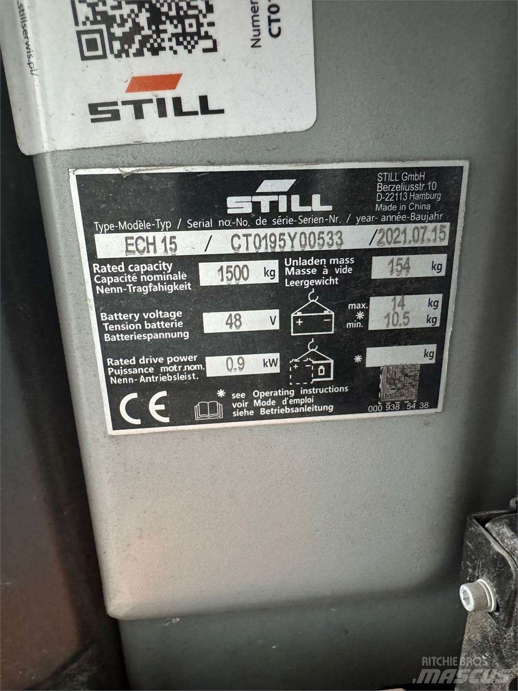 Still ECH 15 低架升降機