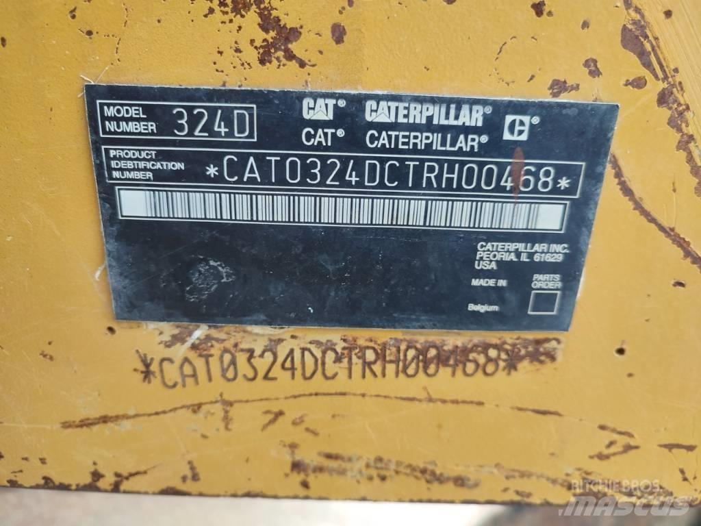 CAT 324 D 履帶式 挖土機/掘鑿機/挖掘機