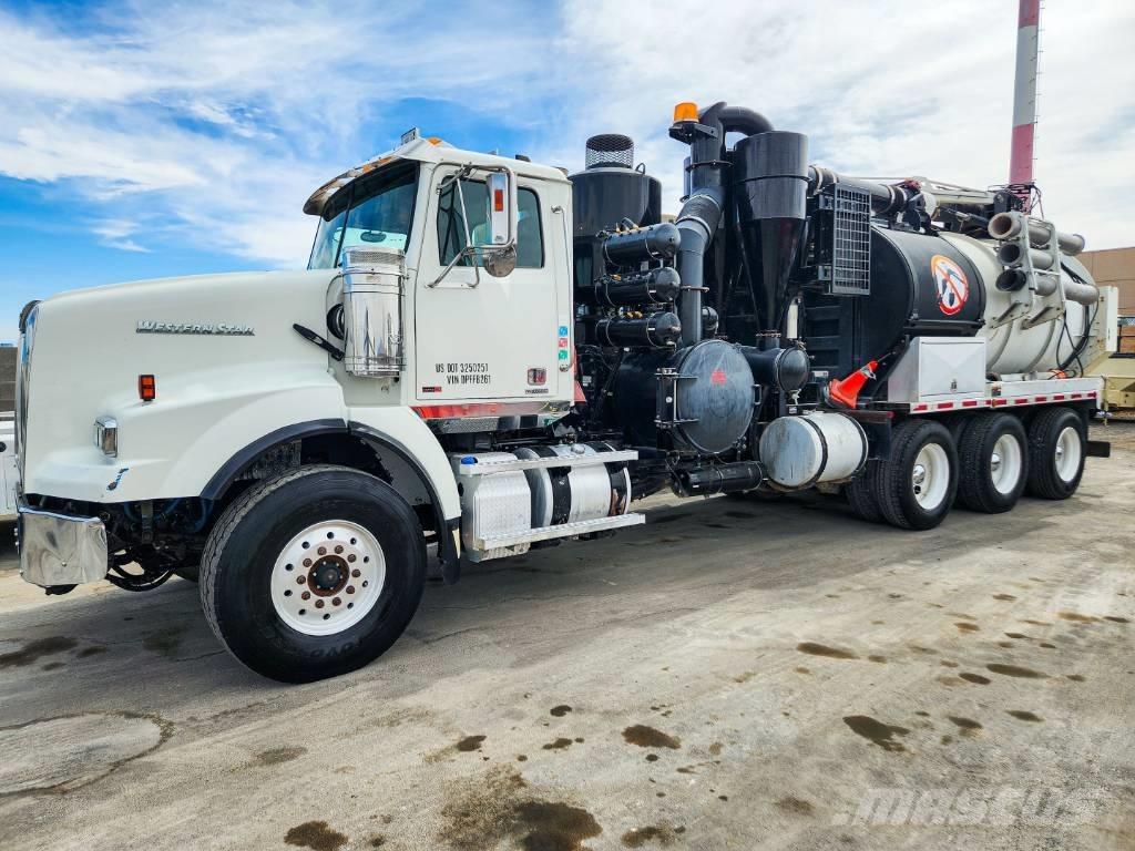 Western Star 4900 SB 組合/真空油槽車
