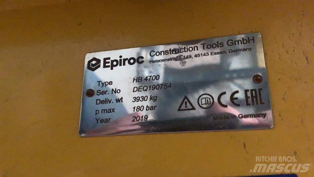 Atlas Copco HB4700 鐵鎚/碎石機