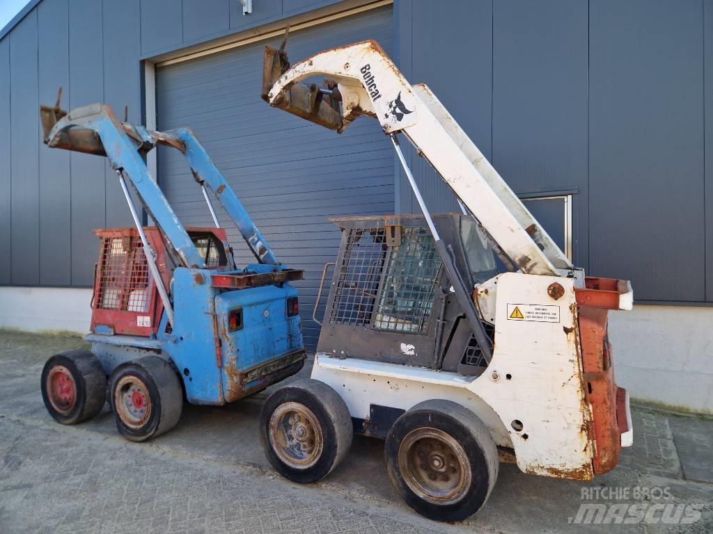 Bobcat 763 H.  2x 滑移轉向裝載機