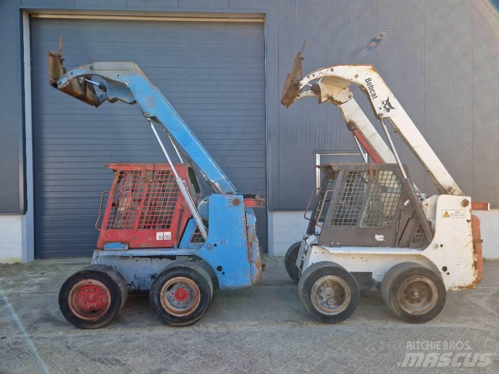 Bobcat 763 H.  2x 滑移轉向裝載機