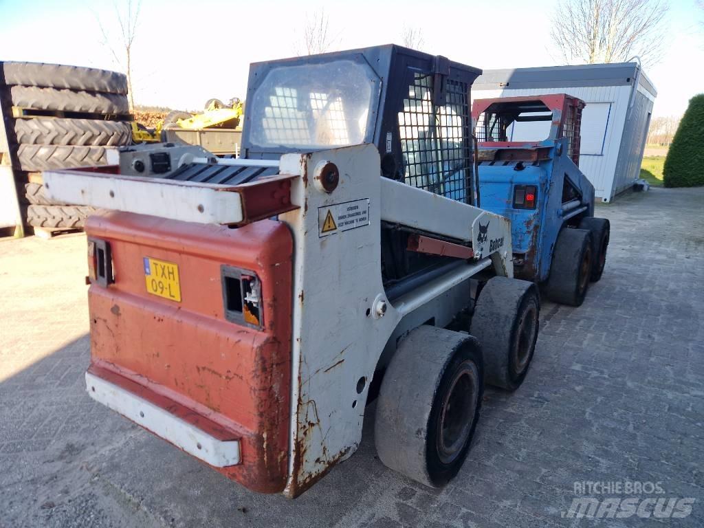 Bobcat 763 H.  2x 滑移轉向裝載機