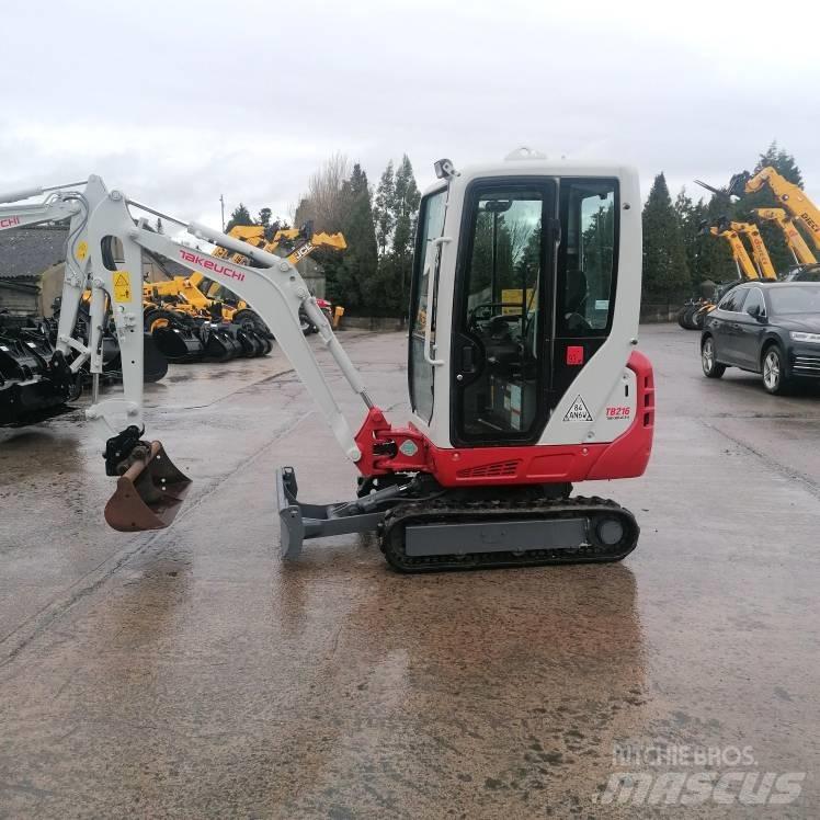 Takeuchi TB216 小型挖土機/掘鑿機<7t(小型挖掘機)
