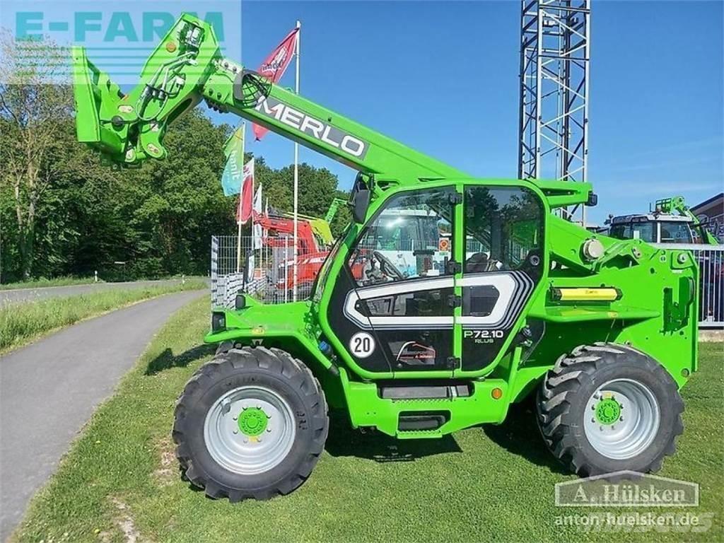 Merlo p72.10plus 農業用伸縮臂裝載機