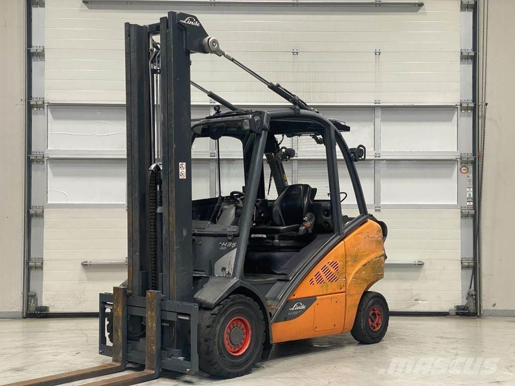 Linde H35T-02 液化石油氣LPG卡車