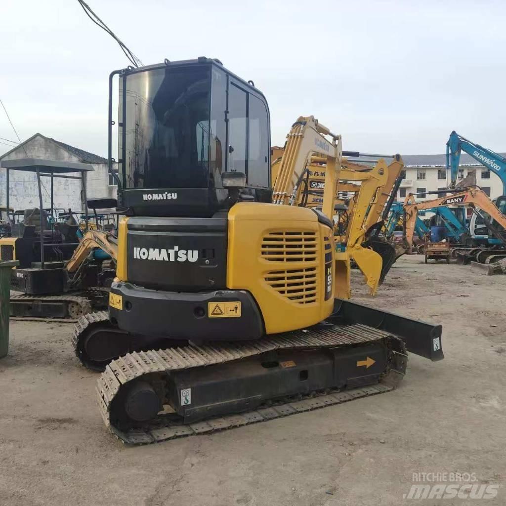 Komatsu PC 55 小型挖土機/掘鑿機<7t(小型挖掘機)