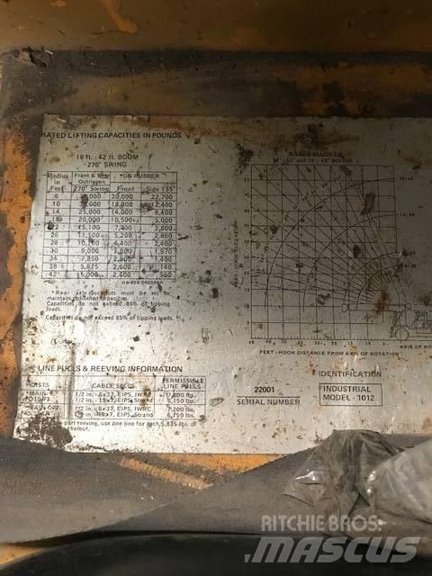 Grove IND 1012 小型起重機
