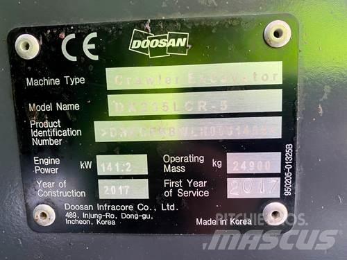 Doosan DX235LCR-5 履帶式 挖土機/掘鑿機/挖掘機
