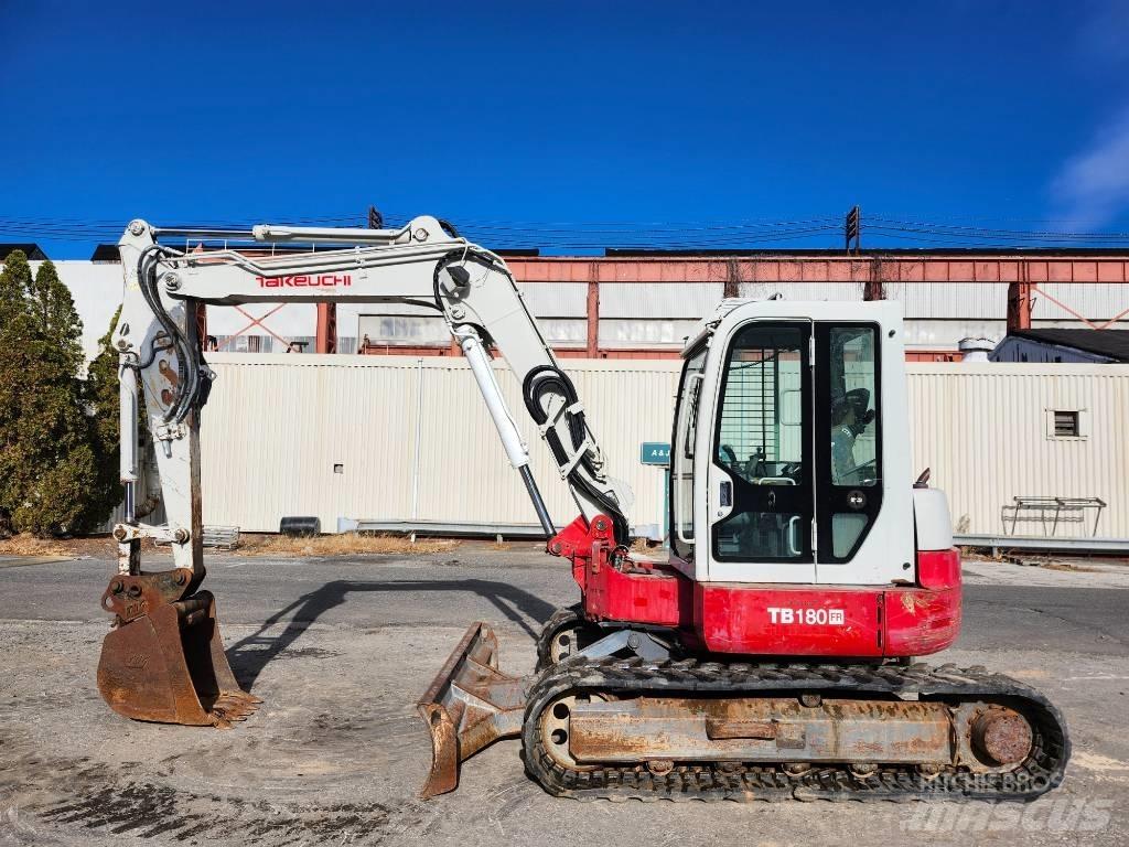 Takeuchi TB 180 FR 履帶式 挖土機/掘鑿機/挖掘機