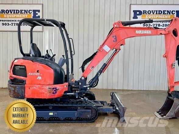 Kubota KX033-4 小型挖土機/掘鑿機<7t(小型挖掘機)