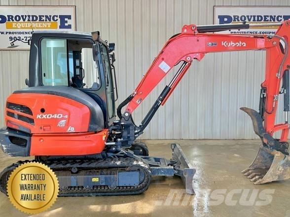 Kubota KX040-4 小型挖土機/掘鑿機<7t(小型挖掘機)