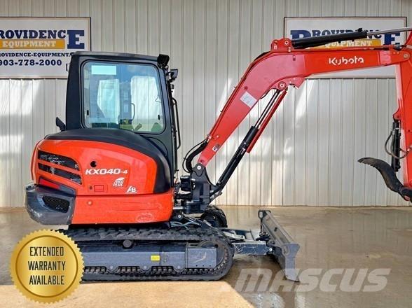 Kubota KX040-4 小型挖土機/掘鑿機<7t(小型挖掘機)