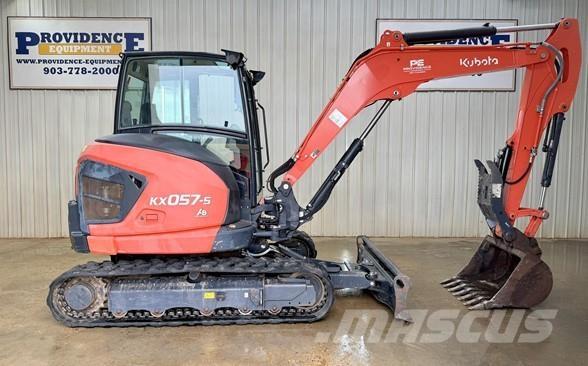 Kubota KX057-5 小型挖土機/掘鑿機<7t(小型挖掘機)