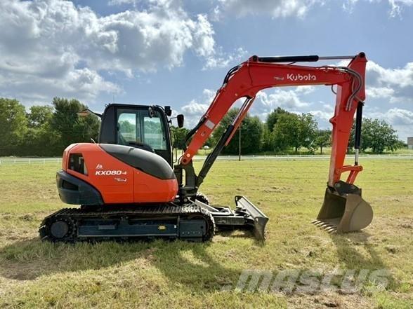 Kubota KX080-4 履帶式 挖土機/掘鑿機/挖掘機