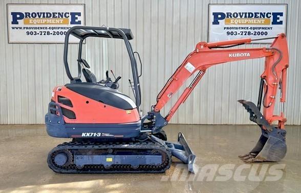 Kubota KX71-3 小型挖土機/掘鑿機<7t(小型挖掘機)