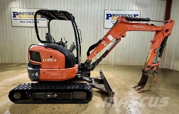 Kubota U35-4 小型挖土機/掘鑿機<7t(小型挖掘機)