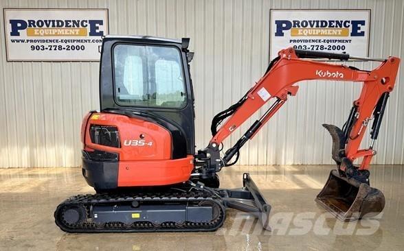 Kubota U35-4 小型挖土機/掘鑿機<7t(小型挖掘機)