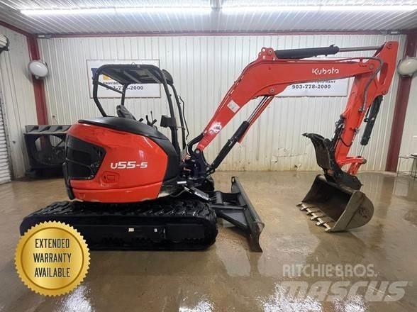 Kubota U55-5 小型挖土機/掘鑿機<7t(小型挖掘機)