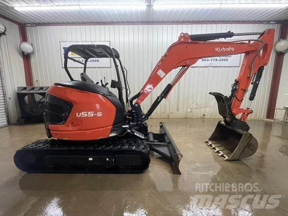 Kubota U55-5 小型挖土機/掘鑿機<7t(小型挖掘機)