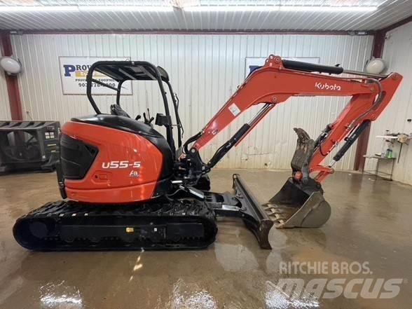 Kubota U55-5 小型挖土機/掘鑿機<7t(小型挖掘機)