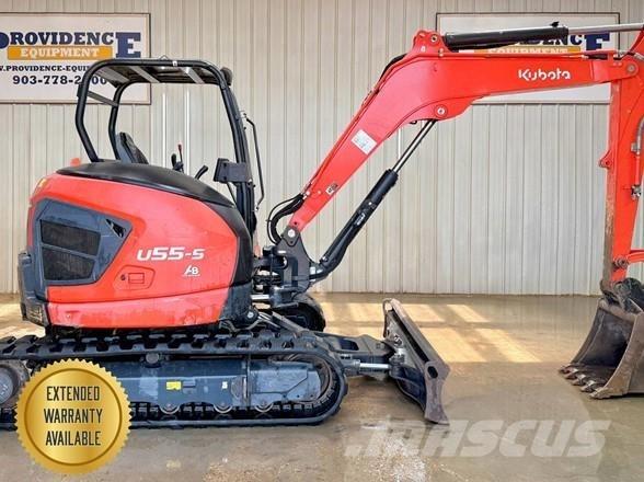Kubota U55-5 小型挖土機/掘鑿機<7t(小型挖掘機)