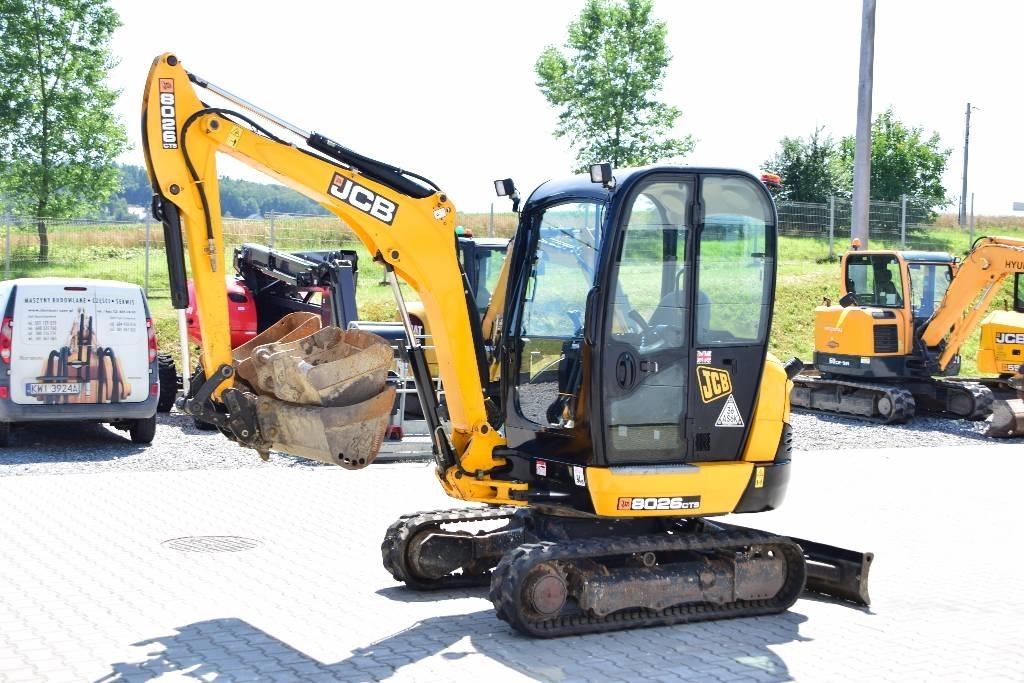 JCB 8026 CTS 小型挖土機/掘鑿機<7t(小型挖掘機)