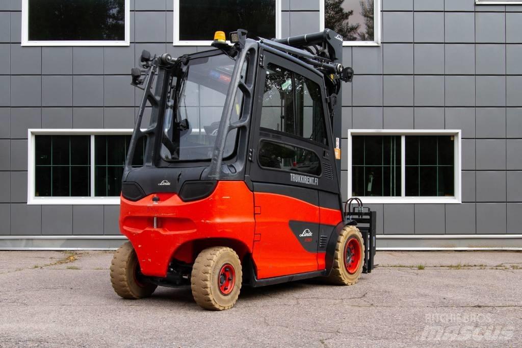 Linde E50HL-01 電動堆高機
