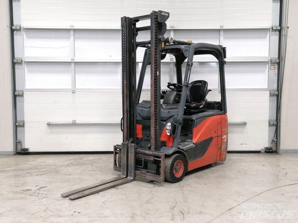Linde E16H-02 電動堆高機