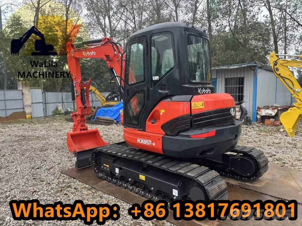 Kubota KX 057-4 小型挖土機/掘鑿機<7t(小型挖掘機)