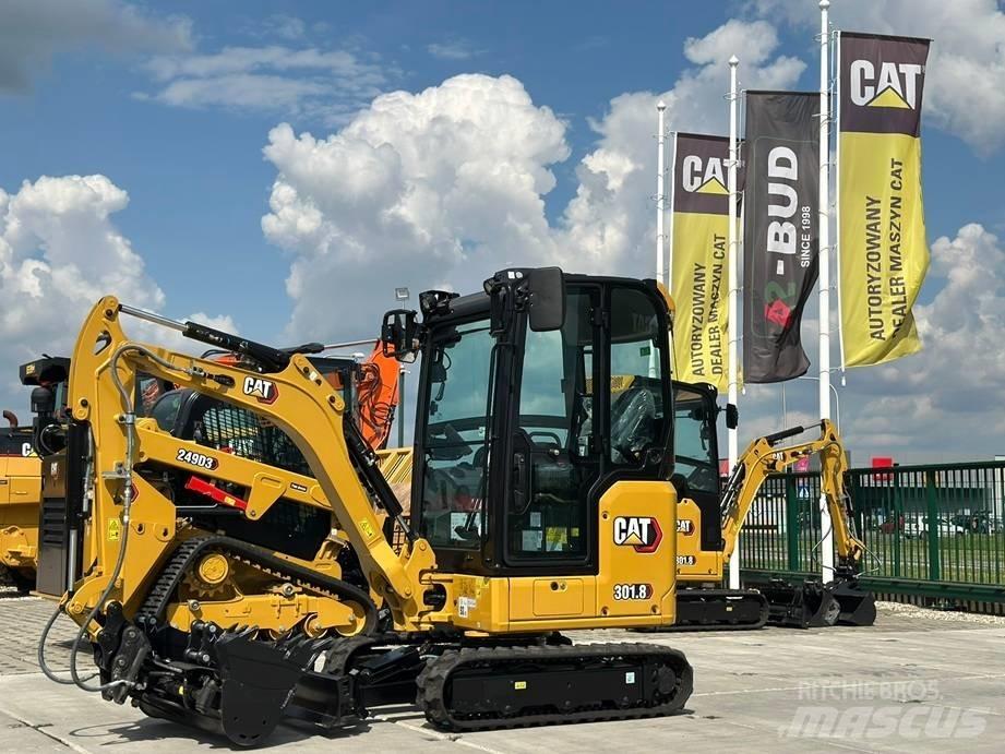 CAT 301.8 小型挖土機/掘鑿機<7t(小型挖掘機)