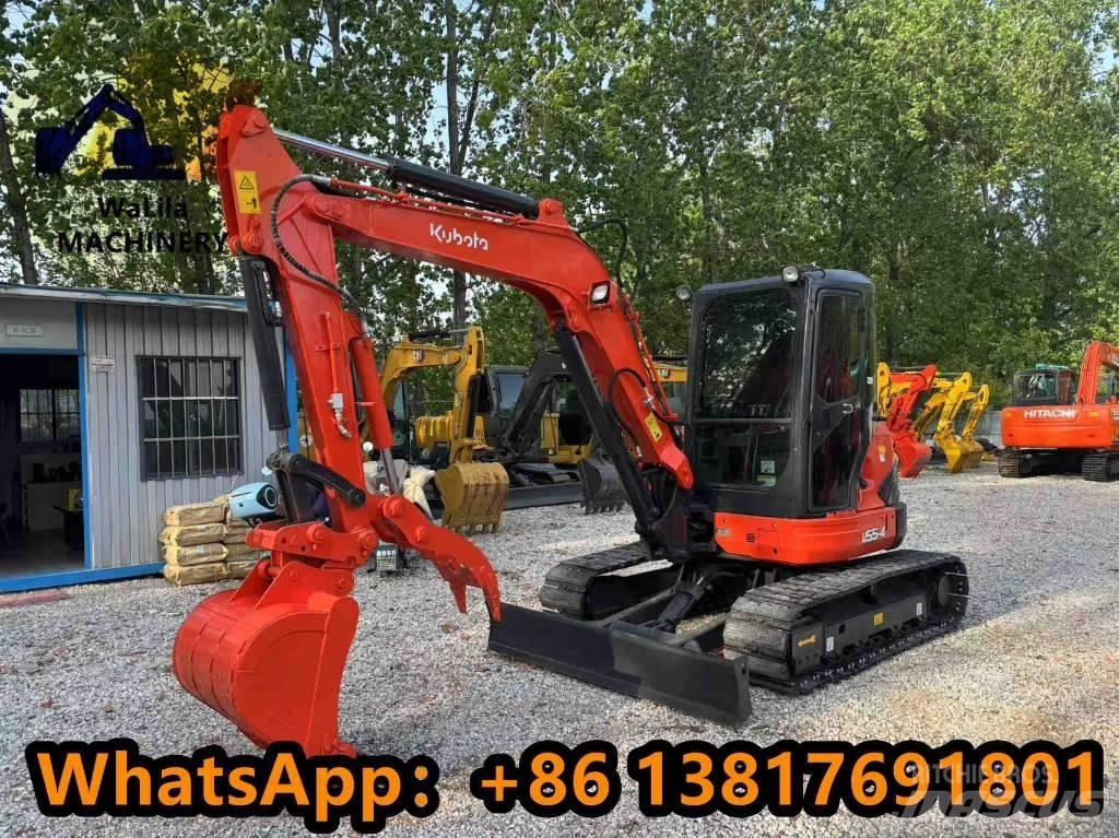 Kubota U 55-4 小型挖土機/掘鑿機<7t(小型挖掘機)
