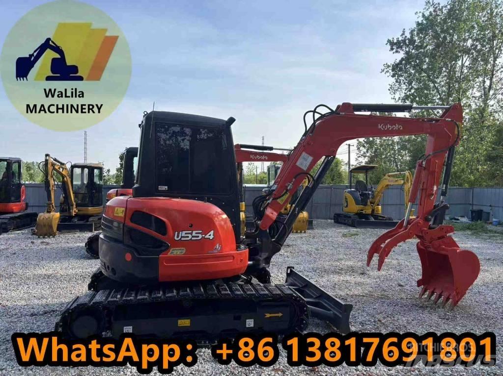 Kubota U 55-4 小型挖土機/掘鑿機<7t(小型挖掘機)